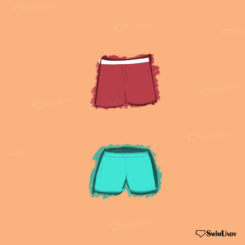 Men's boxers illustration